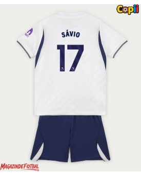 Tottenham Hotspur Savio #17 Echipament de Fotbal Replică 2026-27 Copii Acasa (+ Șorturi)